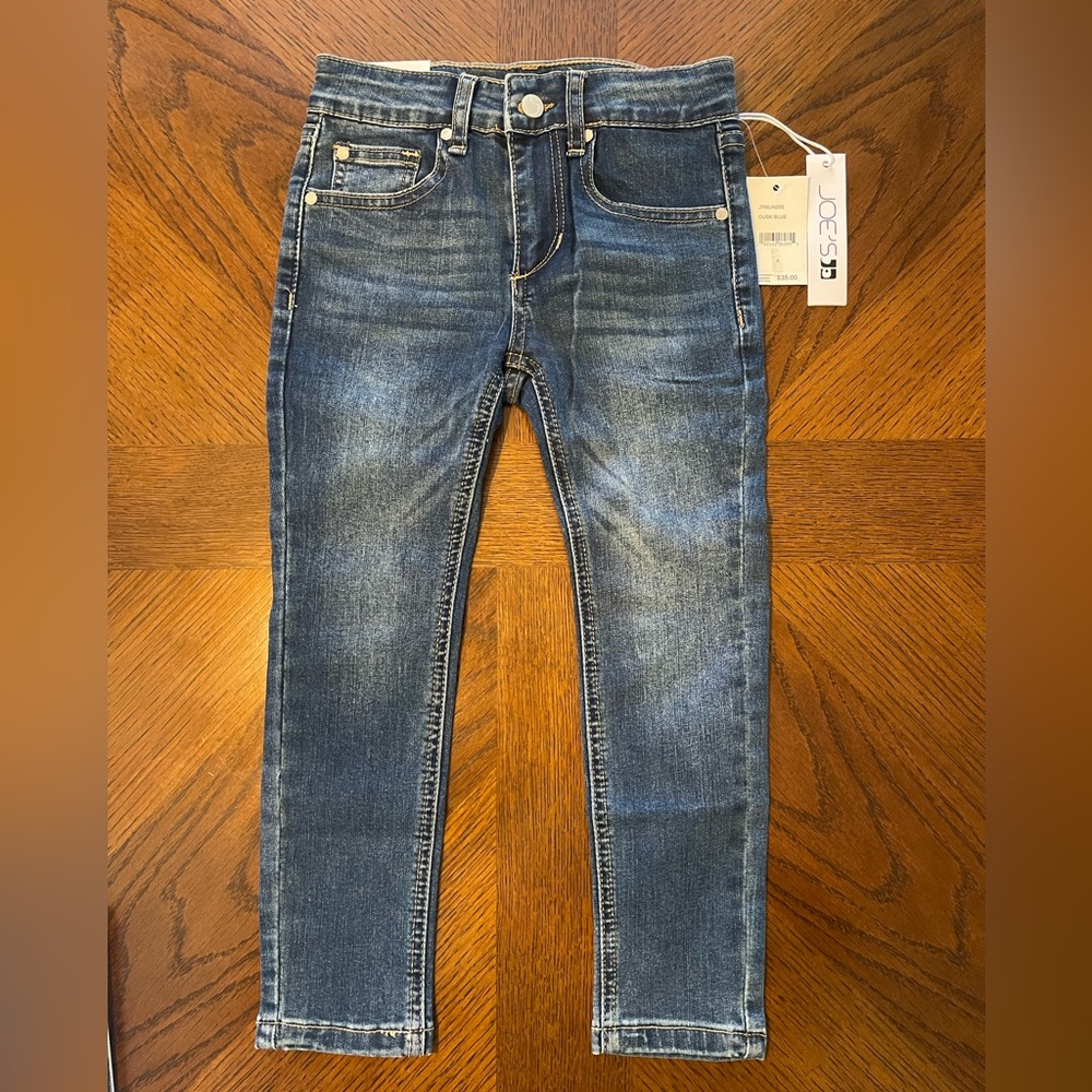 Joes Jeans BOYS The RAD Skinny Fit Adjustable Waist Blue Jeans Sz 4 - NWT